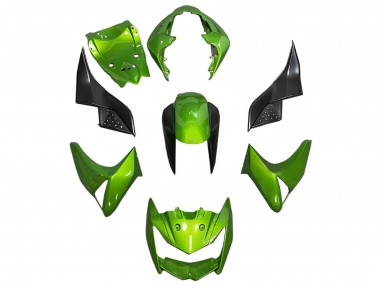 Shop 2003-2006 Kawasaki Z1000 Motorcycle Fairing - Green Glossy Black Canada