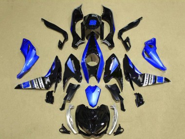 Shop 2014-2019 Kawasaki Z1000 Motorcycle Fairing - Blue Glossy Black Canada