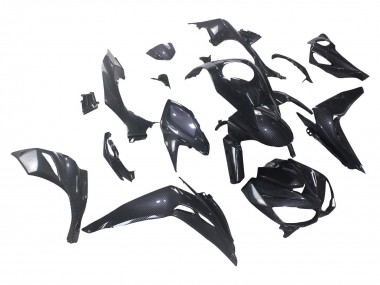 Shop 2014-2019 Kawasaki Z1000 Motorcycle Fairings - Black Carbon Fiber Canada