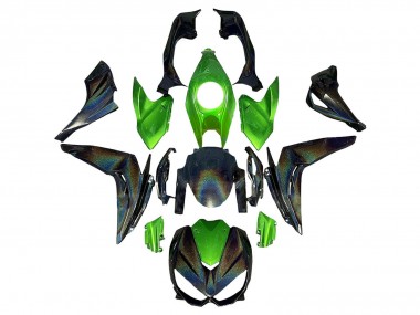 Shop 2014-2019 Kawasaki Z1000 Motorcycle Fairings - Green Rainbow Canada