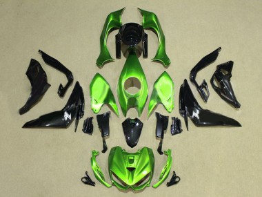 Shop 2014-2019 Kawasaki Z1000 Motorcycle Fairings - Green Glossy Black Canada