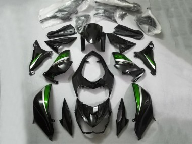 Shop 2013-2018 Kawasaki Z800 Motorcycle Fairings - Glossy Black Green Silver Canada