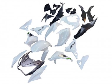 Shop 2013-2018 Kawasaki Z800 Motorcycle Fairings - White Green Silver Black Canada