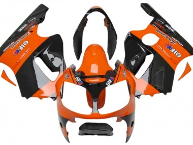 Shop 2000-2001 Kawasaki ZX12R Motorcycle Fairings - Orange Black Elf Michelin Canada