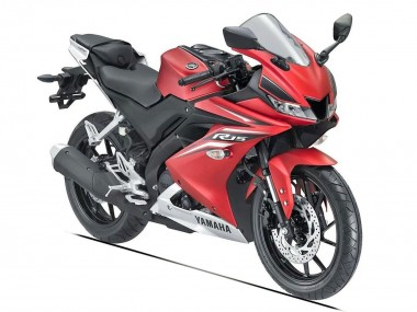 Shop 2018-2024 Yamaha YZF R15 Motorcycle Fairings - Matte Red Black Canada