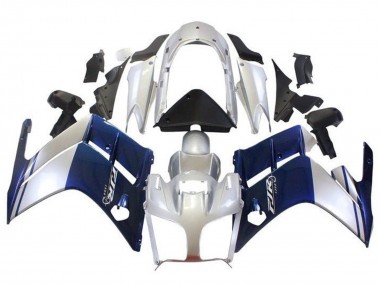 Shop 2007-2012 Yamaha FJR1300 Motorcycle Fairings - Dark Blue Silver Canada