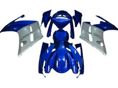 Shop 2013-2015 Yamaha FJR1300 Motorcycle Fairing - Blue Silver Canada