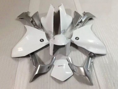Shop 2010-2016 Honda VFR 1200 Motorcycle Fairing - Silver White Canada