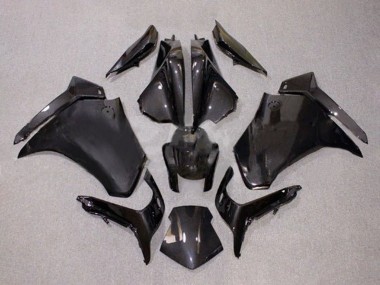 Shop 2010-2016 Honda VFR 1200 Motorcycle Fairings - Black Carbon Fiber Canada