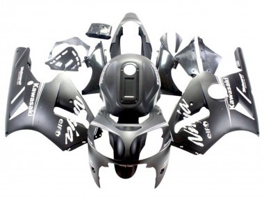 Shop 2000-2001 Kawasaki ZX12R Motorcycle Fairings - Matte Black White Canada