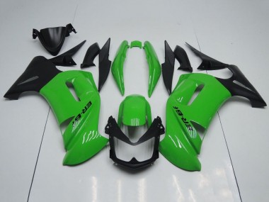 Shop 2006-2008 Kawasaki Ninja 650 EX650 Motorcycle Fairings - Green Black Canada