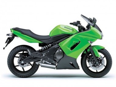 Shop 2006-2008 Kawasaki Ninja 650 EX650 Motorcycle Fairings - Green Matte Black Canada