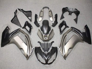 Shop 2012-2016 Kawasaki Ninja 650 EX650 Motorcycle Fairings - Silver Matte Black Canada