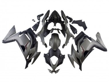 Shop 2020-2025 Kawasaki Ninja 650 EX650 Motorcycle Fairings - Matte Grey Matte Black Canada