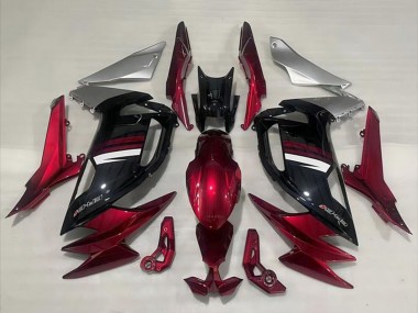 Shop 2020-2025 Kawasaki Ninja 650 EX650 Motorcycle Fairings - Red Silver White Black Canada