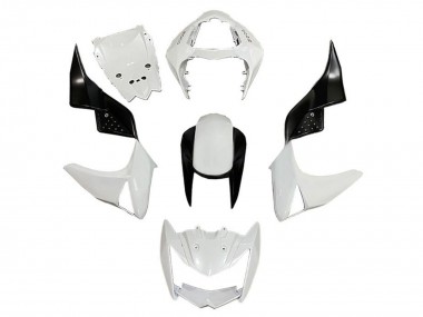 Shop 2007-2009 Kawasaki Z1000 Motorcycle Fairings - White Black Canada