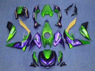 Shop 2014-2019 Kawasaki Z1000 Motorcycle Fairings - Green Yellow Purple Black Canada