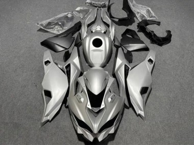 Shop 2019-2025 Kawasaki ZX25R ZX-25R Motorcycle Fairings - Glossy Silver Matte Black Canada