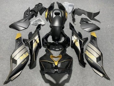 Shop 2019-2025 Kawasaki ZX25R ZX-25R Motorcycle Fairings - Matte Black Grey Gold Glossy Black Canada