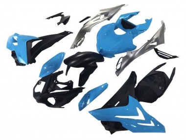 Shop 2014-2016 BMW S1000R Motorcycle Fairings - Blue Silver Matte Black Canada