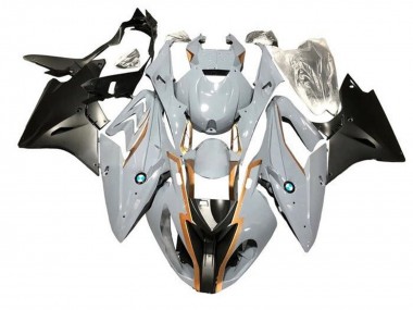 Shop 2015-2016 BMW S1000RR Motorcycle Fairings - Nardo Grey Gold Matte Black Canada