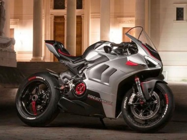 Shop 2020-2021 Ducati Panigale V4 V4S Motorcycle Fairings - Silver Red Black Canada
