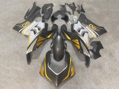 Shop 2020-2021 Ducati Panigale V4 V4S Motorcycle Fairings - White Gold Matte Black Canada