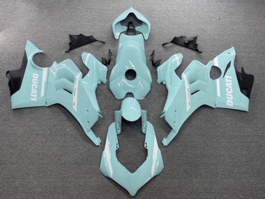 Shop 2020-2021 Ducati Panigale V4 V4S Motorcycle Fairings - Light Blue White Canada