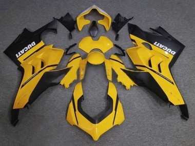 Shop 2020-2021 Ducati Panigale V4 V4S Motorcycle Fairings - Yellow White Matte Black Canada