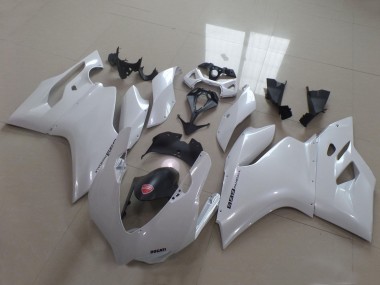 Shop 2011-2014 Ducati Panigale 899 Motorcycle Fairings - White Canada