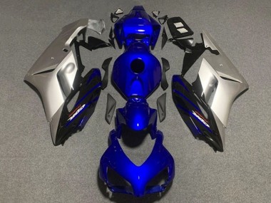 Shop 2004-2005 Honda CBR1000RR Motorcycle Fairings - Silver Dark Blue Canada
