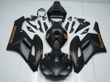 Shop 2004-2005 Honda CBR1000RR Motorcycle Fairings - Matte Black Orange Decals Canada