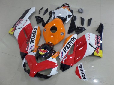 Shop 2004-2005 Honda CBR1000RR Motorcycle Fairings - Orange White Red Glossy Black Repsol Red Bull HRC Canada