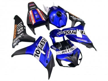 Shop 2006-2007 Honda CBR1000RR Motorcycle Fairings - Blue White Red Matte Black Repsol Canada