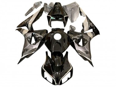 Shop 2006-2007 Honda CBR1000RR Motorcycle Fairings - Grey Glossy Black Bull Canada