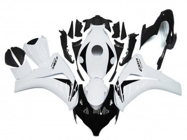 Shop 2008-2011 Honda CBR1000RR Motorcycle Fairings - White Glossy Black Canada