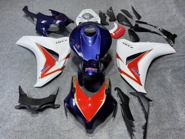 Shop 2008-2011 Honda CBR1000RR Motorcycle Fairings - White Red Dark Blue Gold HRC Canada