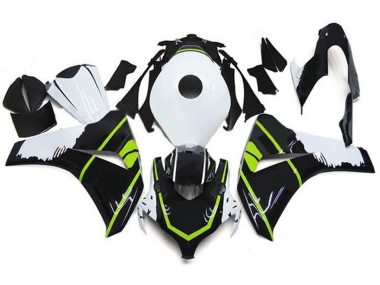 Shop 2008-2011 Honda CBR1000RR Motorcycle Fairings - White Green Glossy Black Canada