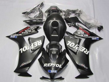 Shop 2012-2016 Honda CBR1000RR Motorcycle Fairings - Matte Black White Repsol Canada