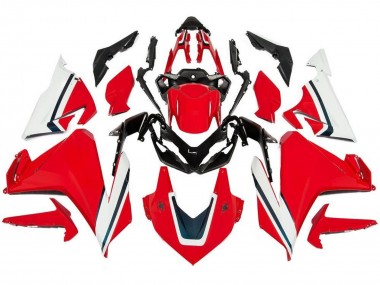 Shop 2019-2021 Honda CBR500R Motorcycle Fairings - Red White Black Stripe Canada