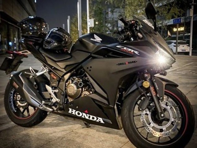 2019-2021 Honda CBR500R Motorcycle Fairings - Matte Black Canada