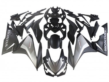 Shop 2022-2023 Honda CBR500R Abs Motorcycle Fairings - Silver Grey Matte Black Canada