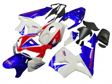 Shop 2005-2006 Honda CBR600RR Motorcycle Fairings - White Red Blue HRC Canada