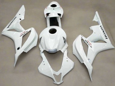 Shop 2007-2008 Honda CBR600RR Motorcycle Fairing - White Canada
