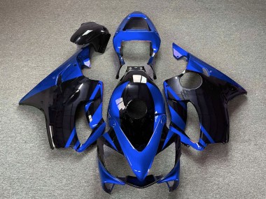 Shop 2001-2003 Honda CBR600 F4i Motorcycle Fairings - Blue Glossy Black Canada