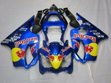 Shop 2001-2003 Honda CBR600 F4i Motorcycle Fairings - Blue Yellow Red Bull Canada