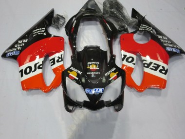 Shop 2004-2007 Honda CBR600 F4i Motorcycle Fairings - Orange White Red Glossy Black Repsol Canada