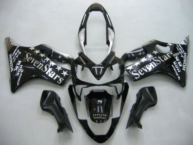 Shop 2004-2007 Honda CBR600 F4i Motorcycle Fairings - Glossy Black SevenStars Canada