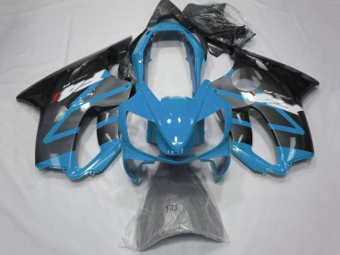Shop 2004-2007 Honda CBR600 F4i Motorcycle Fairings - Light Blue Grey Glossy Black Canada
