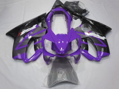 Shop 2004-2007 Honda CBR600 F4i Motorcycle Fairings - Purple Grey Glossy Black Canada
